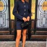 Navy Blue Formal Elegant Set