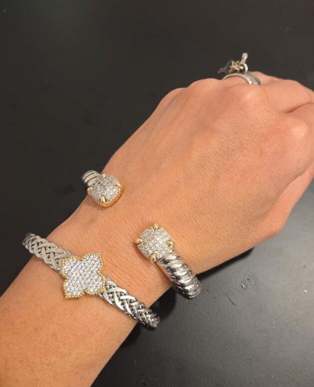 Brazalete Encanto Duotono