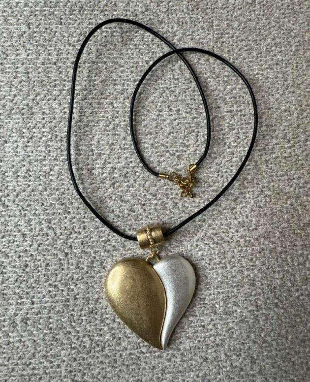 Colgante Corazón Dual